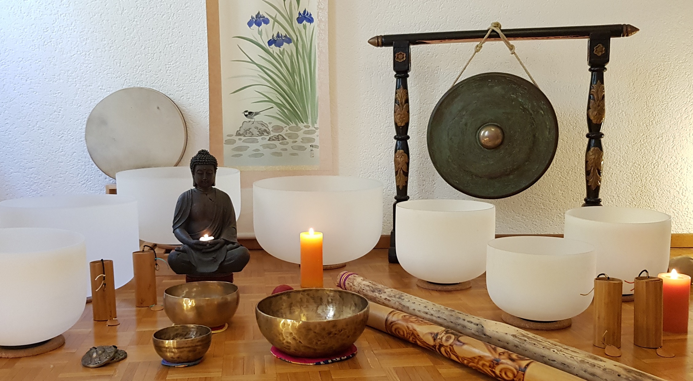 méditation sonore aux bols chantants